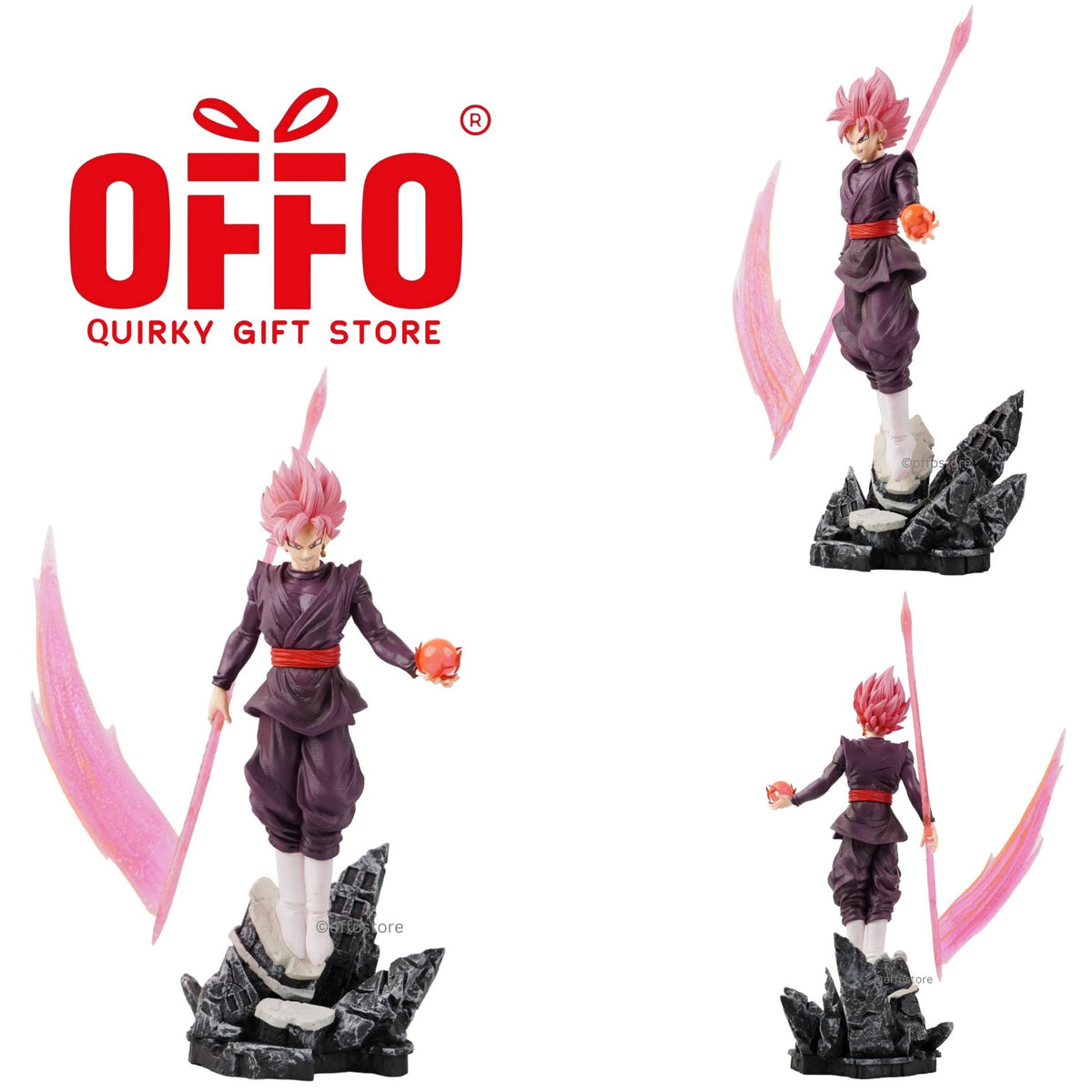 Dragon Ball Z Anime Black Rose Action Figure