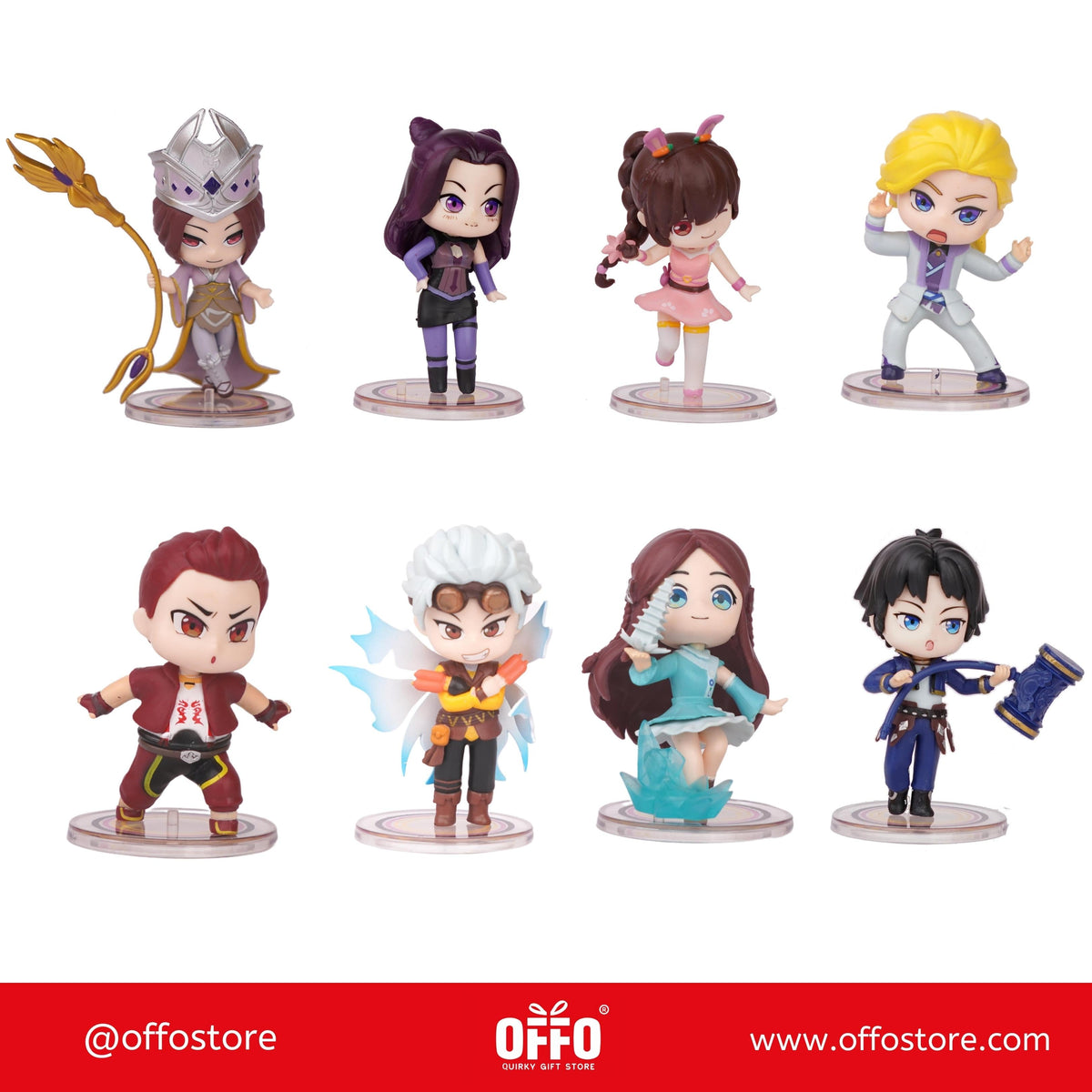 Soul Land Set of 8 Action Figures