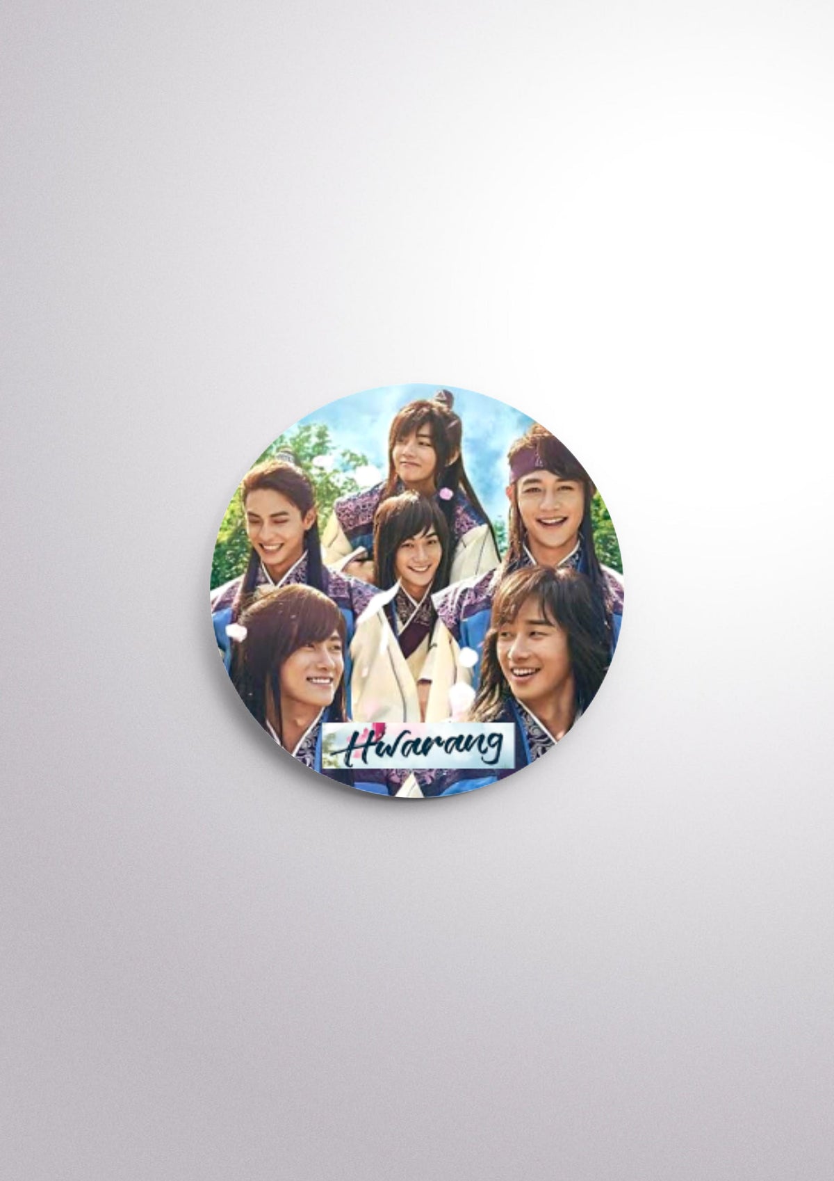 Hwarang Scratch-Proof Button Badge