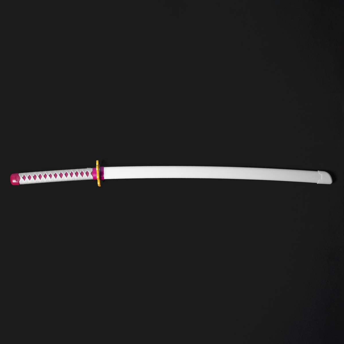 Demon Slayer Mitsuri Neon LED Katana – 100cm Life-Size Light-Up Anime Sword for Cosplay, Display & Training | Elegant Gift for Fans, Kids, Teens & Colleoctors
