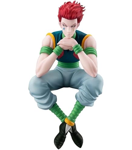 Hunter x Hunter Hisoka Sitting Anime Figure PVC Model 15cm