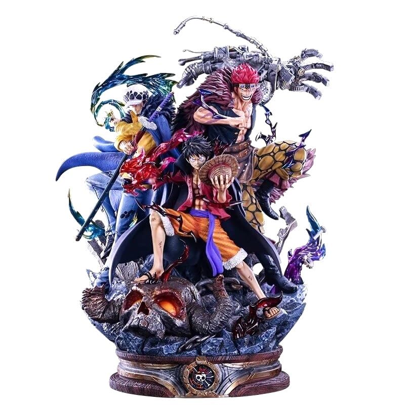 One Piece Anime Three Captains Action Figure [30CM]