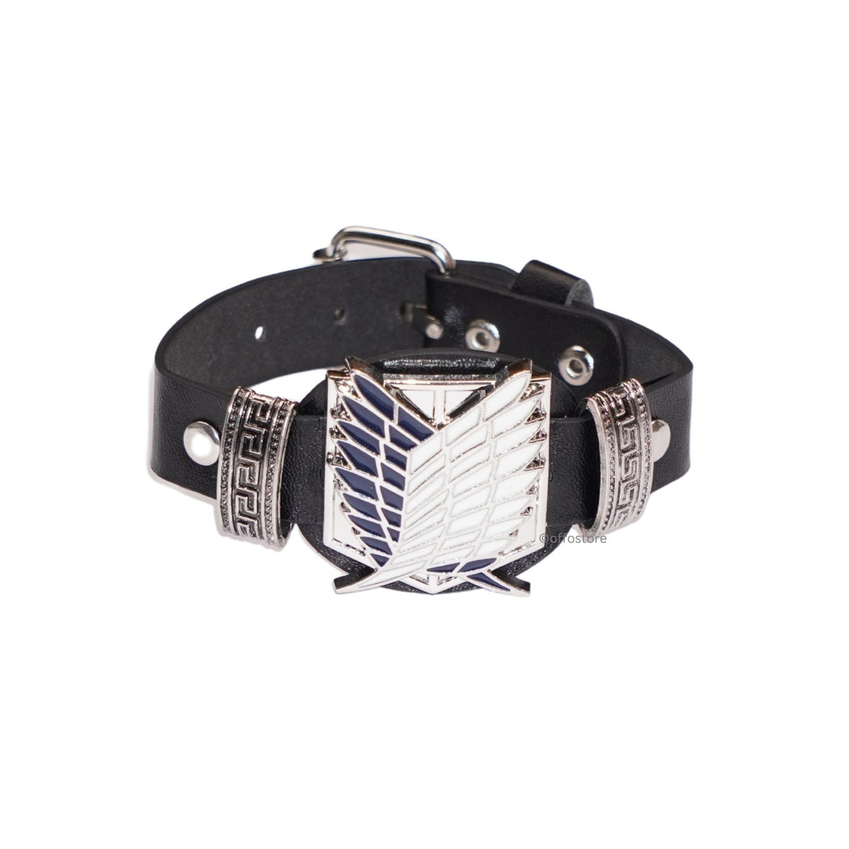 Anime:- Attack on Titan - Scouting Legion Logo Bracelet - 1