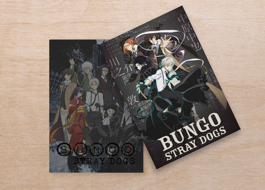 Anime: Bungo Stray Dogs Velvet Finish A5 Notebook