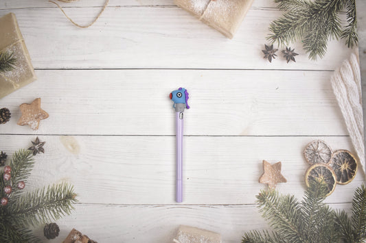 BTS BT21 Mang Glow In The  Colored Dark Pen