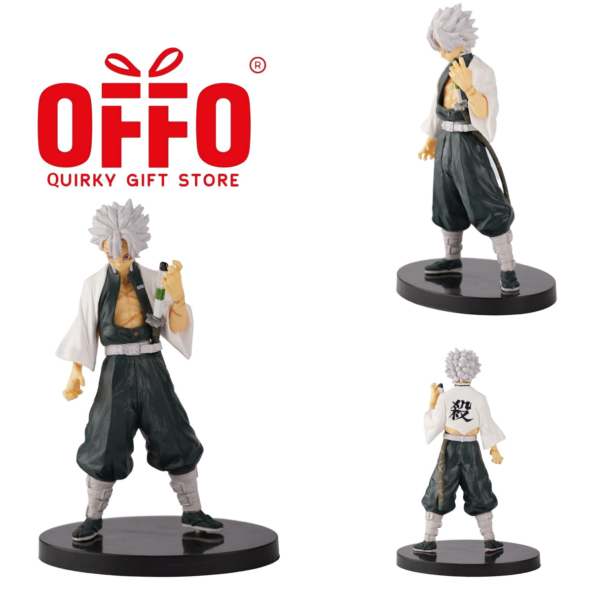 5 Pcs-Demon Slayer Sanemi Shinazugawa Action Figure [15cm] [net price 130]
