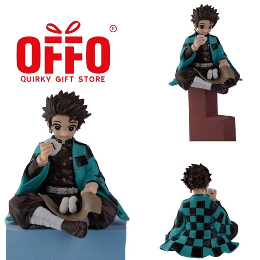 5 Pcs-Anime: Demon Slayer Tanjiro Kamado Action Figure [net price 135]