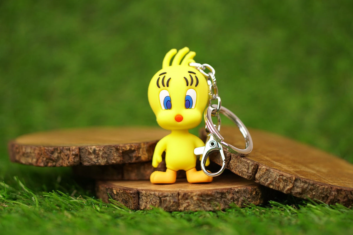 Tweety Rubber Keychain