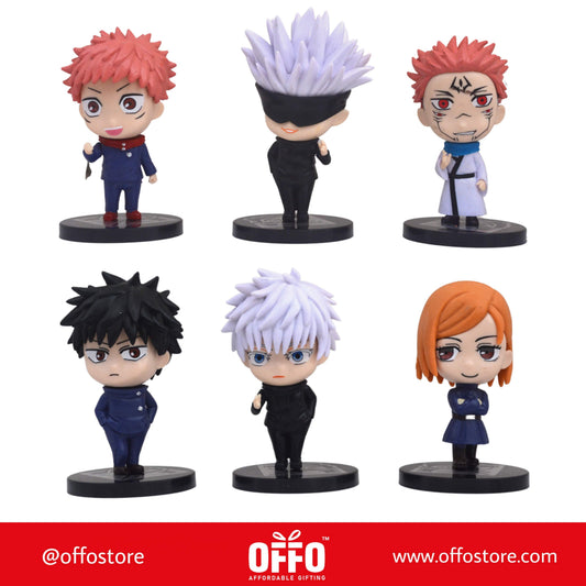 Jujutsu Kaisen Action figures set of 6 [8-10cm]