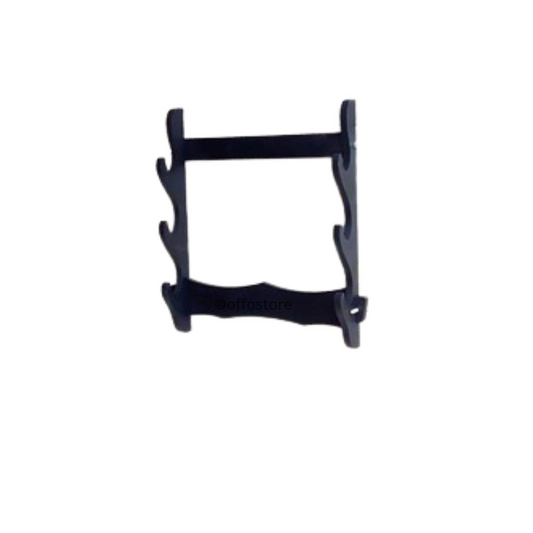 3 Step Wall Mount Wooden Katana Stand