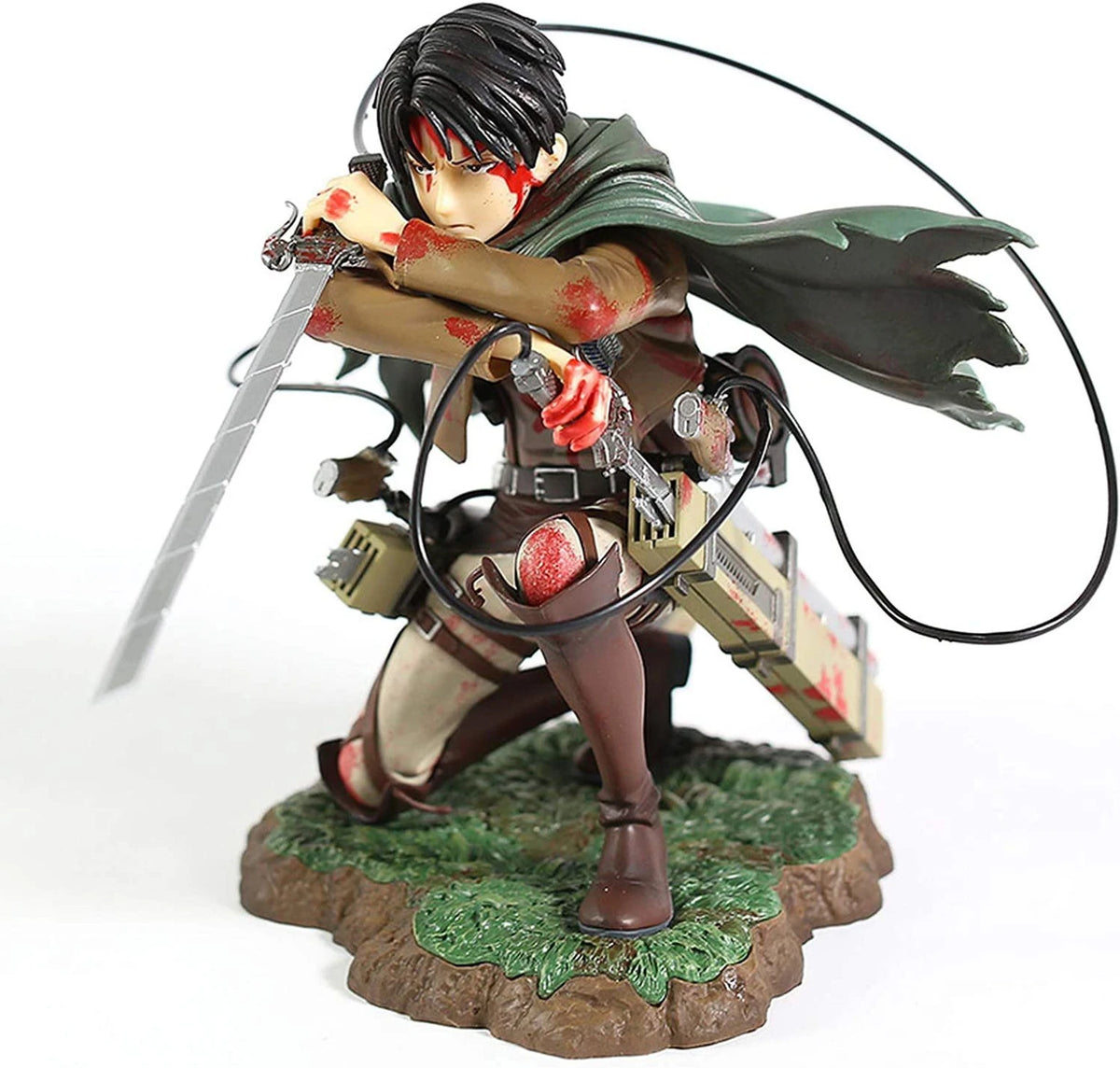 ATTACK ON TITAN ANIME LEVI ACKERMAN ACTION FIGURE