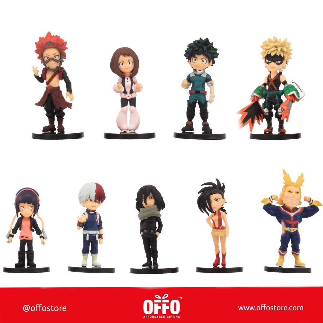 My Hero Academia Set Of 12 Action Figures