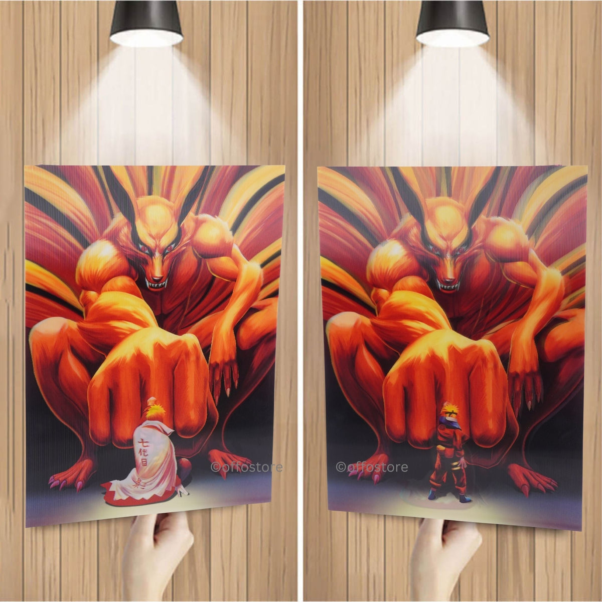 Naruto Anime 3D Poster - A