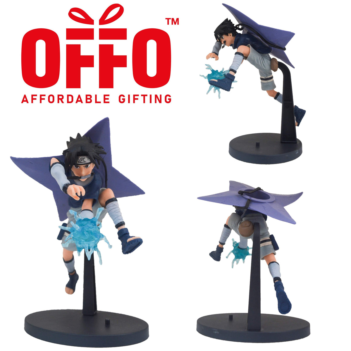 Naruto Anime SasukeUchiha - C Action Figure [17cm]