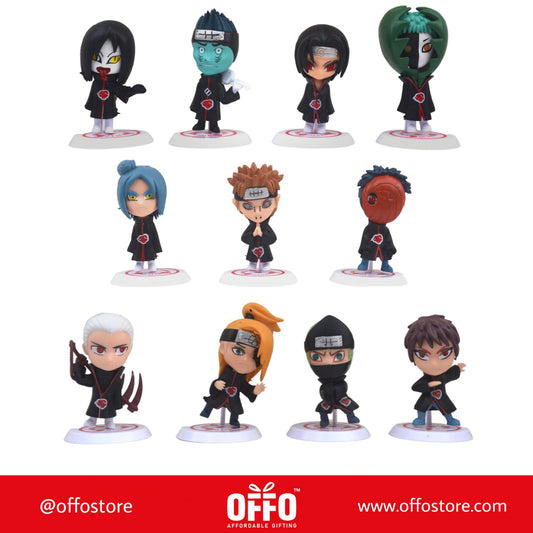 Naruto Anime Set of 11 [7-8 cm]