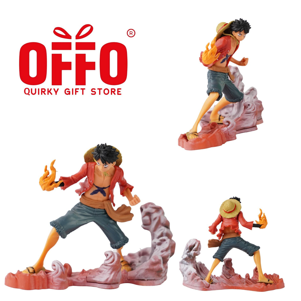 One Piece Anime Monkey D Luffy  Action Figure J