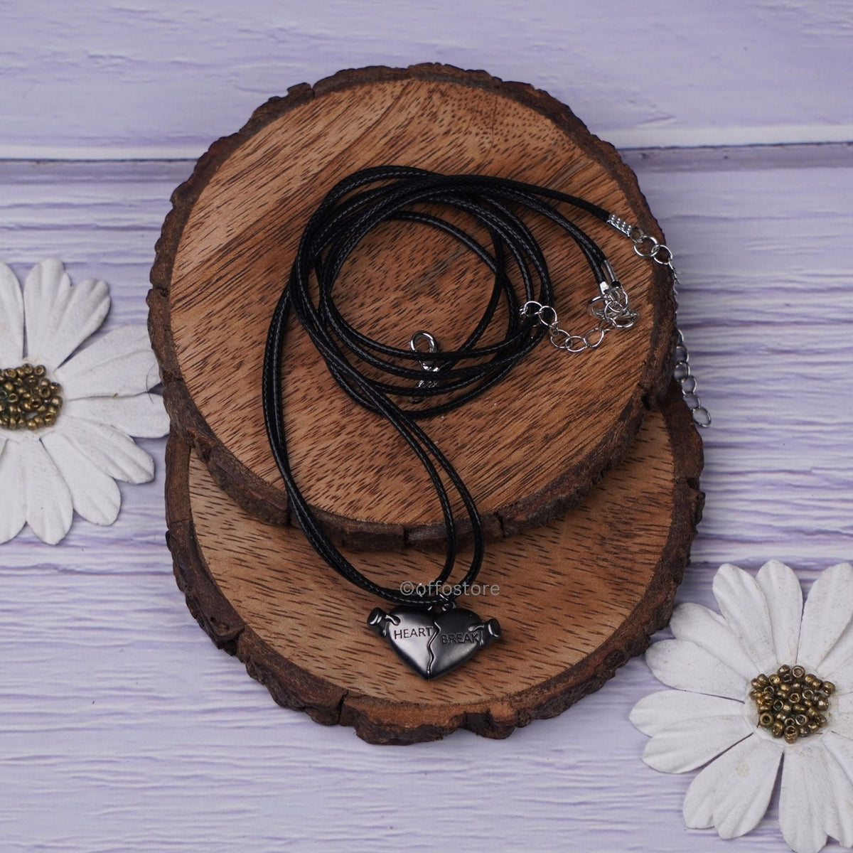 Heart Locket Grey