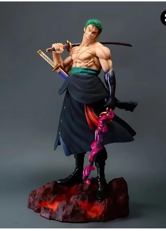 One Piece Zoro Lava Action Figure - 50cm