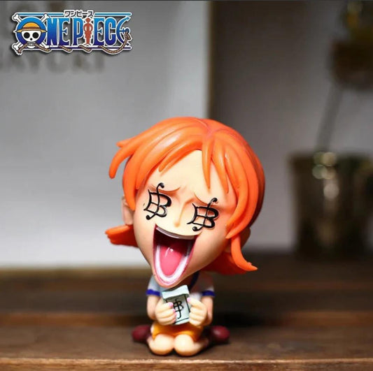 One Piece Anime Nami Chibbi Action Figures