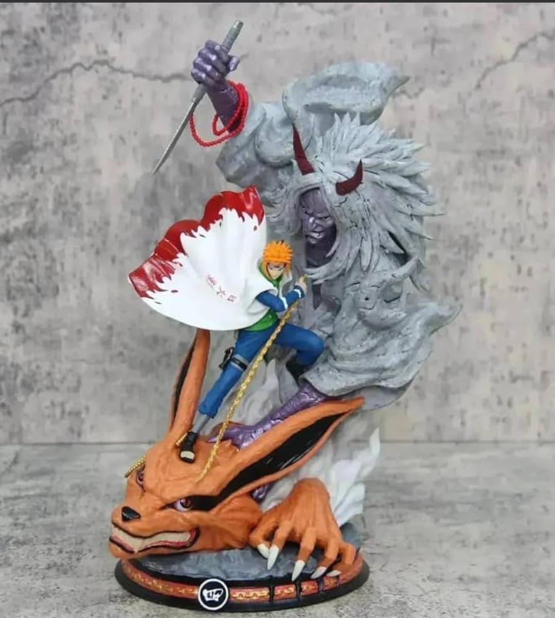 Naruto Anime Minato Cursed Mark Action Figure