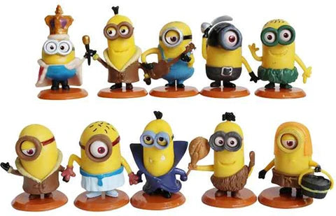 Minions Mini Action Figure Toys Set of 10