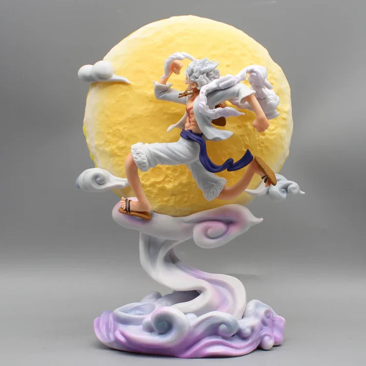 luffy moon gear 5 edition one piece 24cm nerd lab action figures